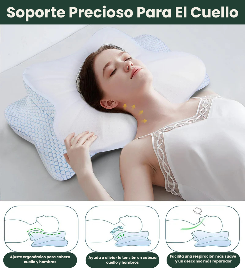 🌙 Sleepro™- Cojin Cervical Ergonomico