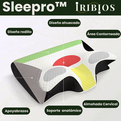 🌙 Sleepro™- Cojin Cervical Ergonomico